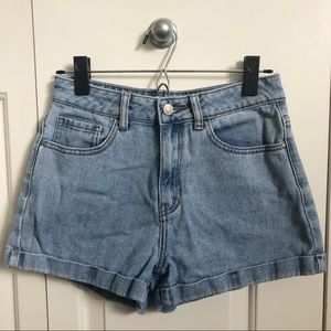 PacSun Denim Mom Short